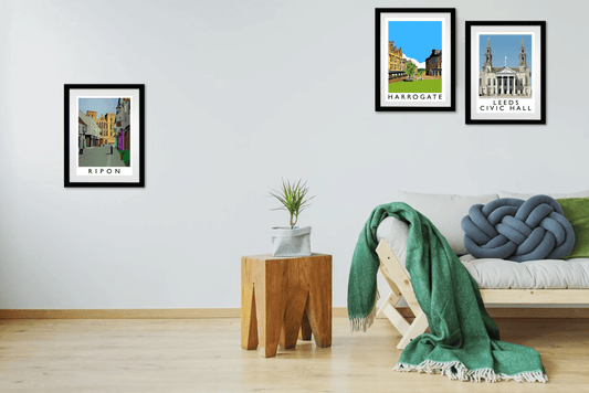Prints of yorkshire towns & cities