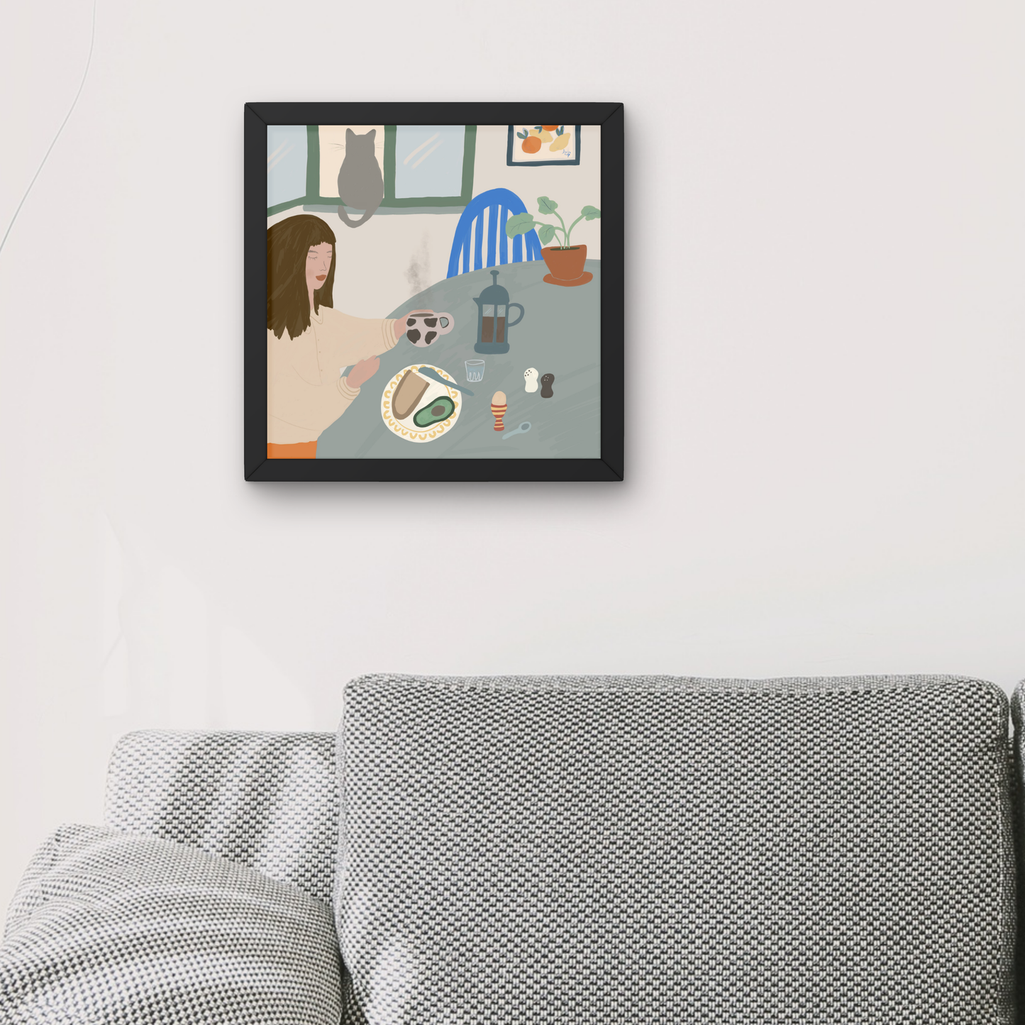 Breakfast Bliss by Alix Campbell Art
