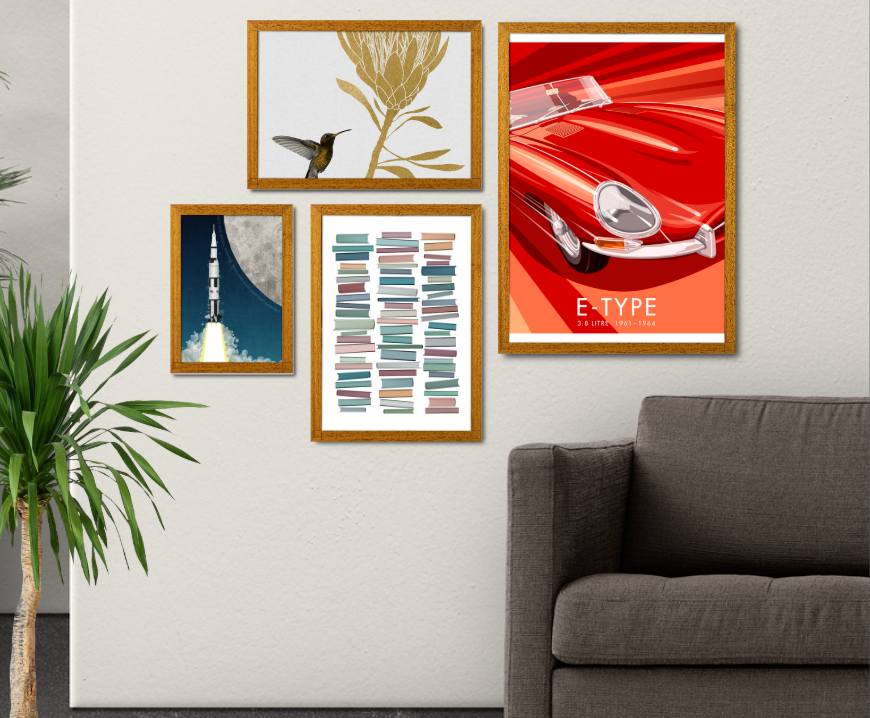 Office - Build Your Own Gallery Wall Bundle (Set of 4)