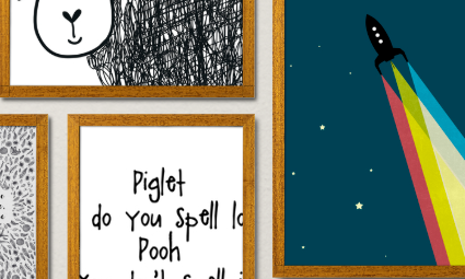 Nursery - Build Your Own Gallery Wall Bundle (Set of 4)