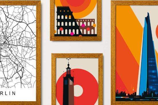 Travel - Build Your Own Gallery Wall Bundle (Set of 4 Type 3)