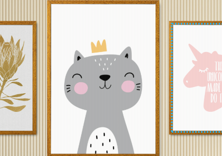 Nursery - Build Your Own Gallery Wall Bundle (Set of 3 Type 2)