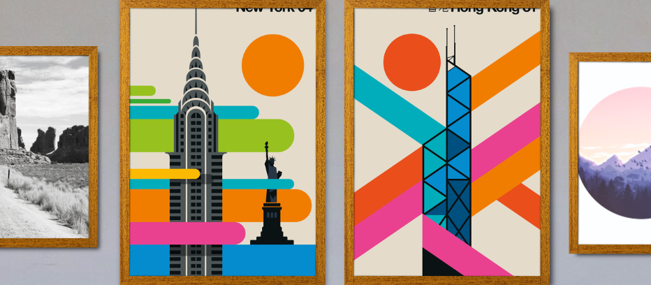 Travel - Build Your Own Gallery Wall Bundle (Set of 4 Type 2)