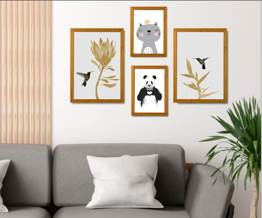 Nursery - Build Your Own Gallery Wall Bundle (Set of 4 Type 3)