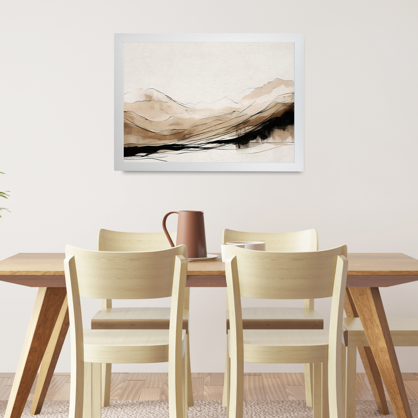 Abstract Hillside Horizon by Alpenglow Workshop