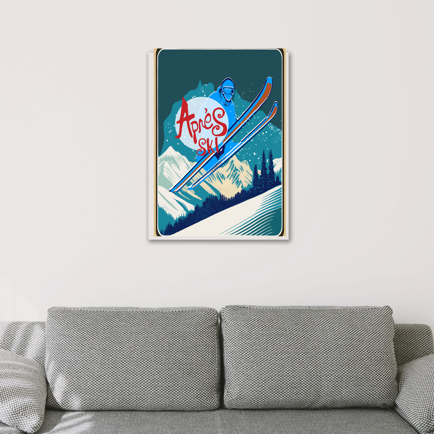 Vintage Ski Apres by Cartissi