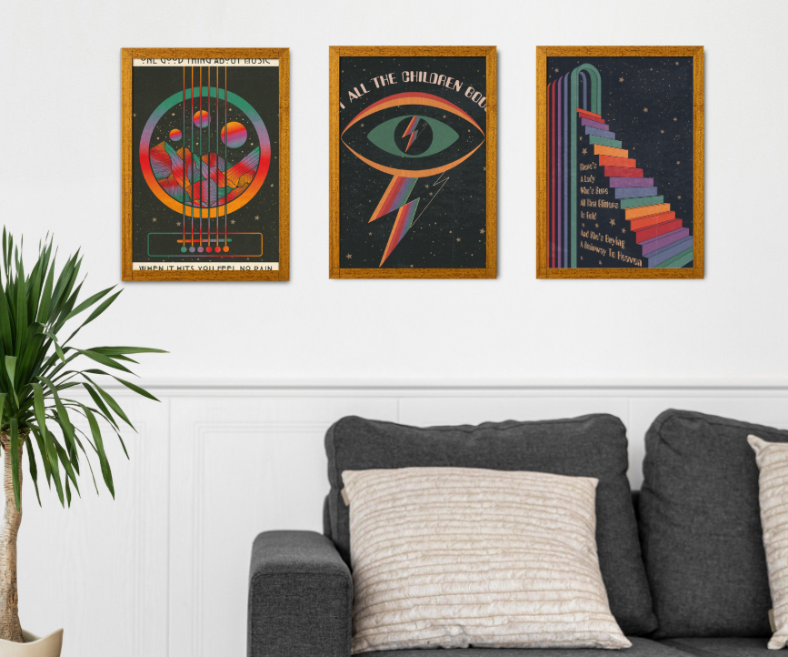 Music Lover - Build Your Own Gallery Wall Bundle (Set of 3)