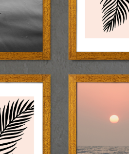 Boho Vibe - Build Your Own Gallery Wall Bundle (Set of 4 Type 4)