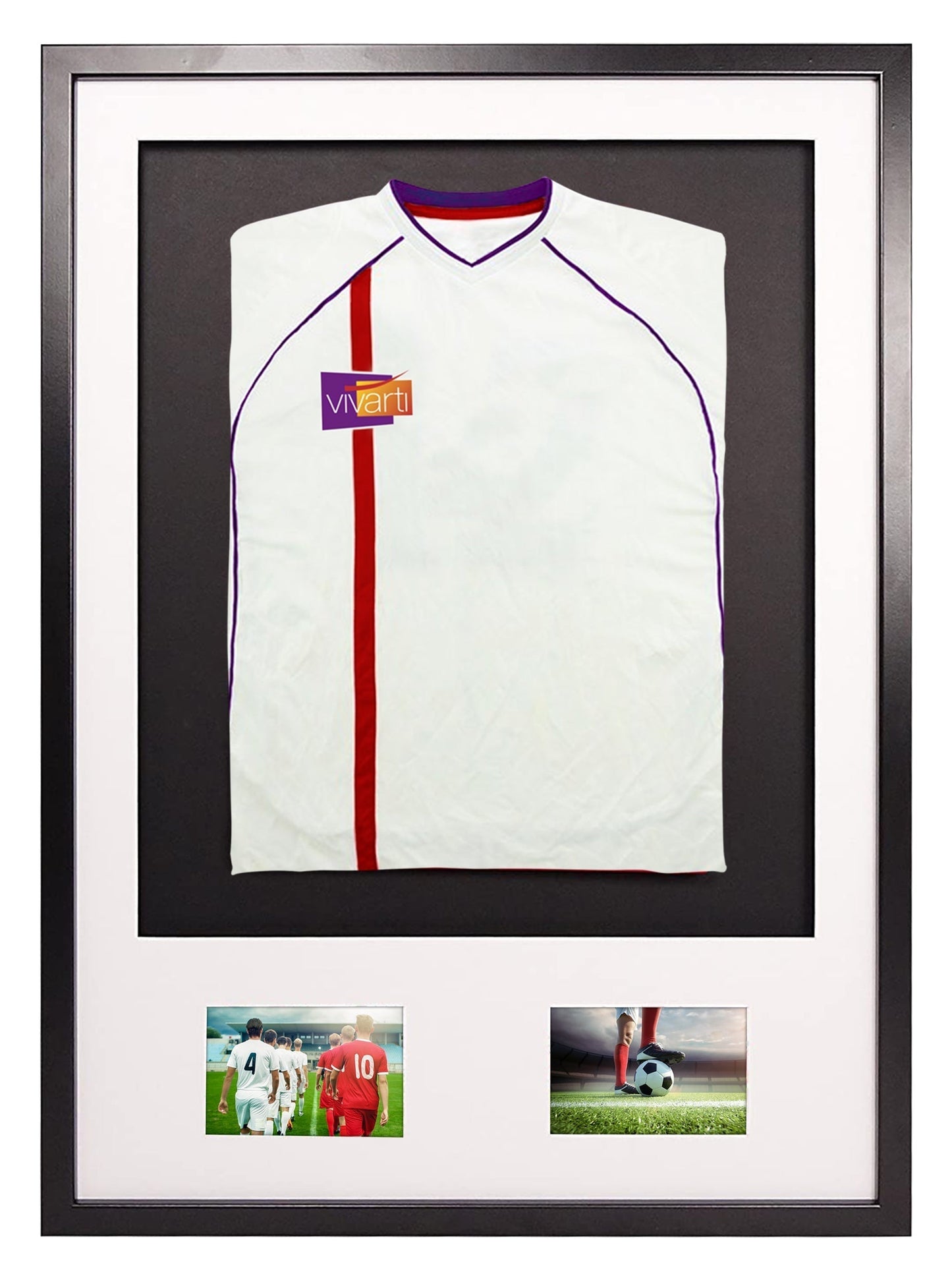 Sports Shirt 3D + Double Aperture Black Frame