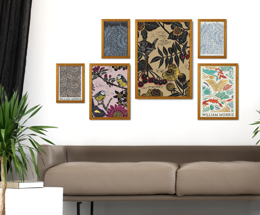 Bedroom - Build Your Own Gallery Wall Bundle (Set of 6)
