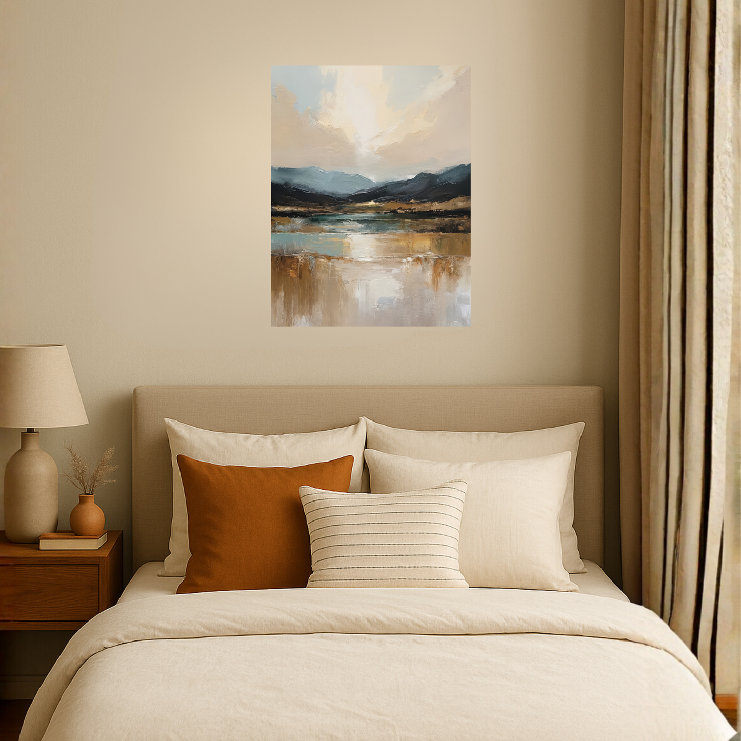 Mountain Valley at Dawn by Alpenglow Workshop