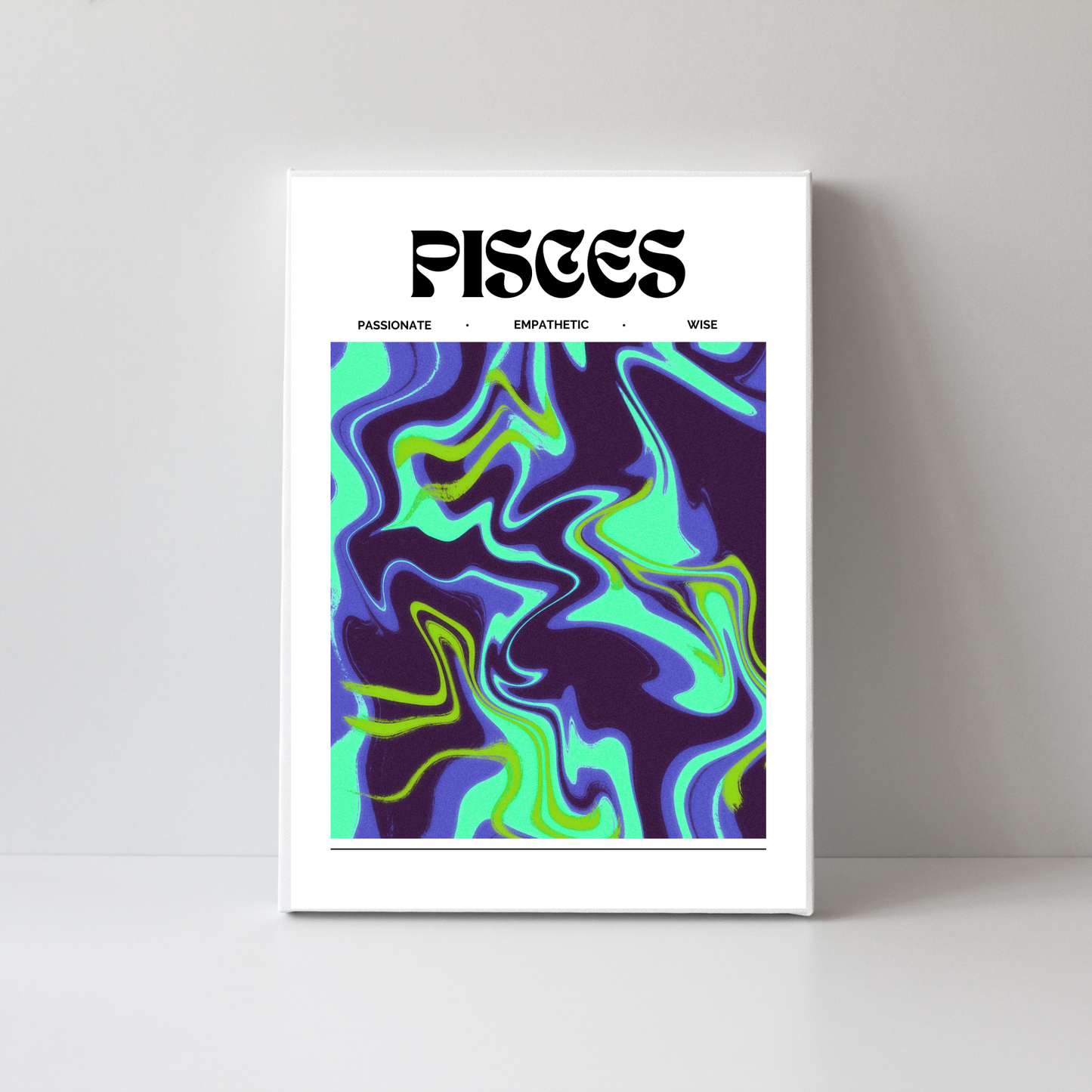Pisces Star Sign by Athena Art