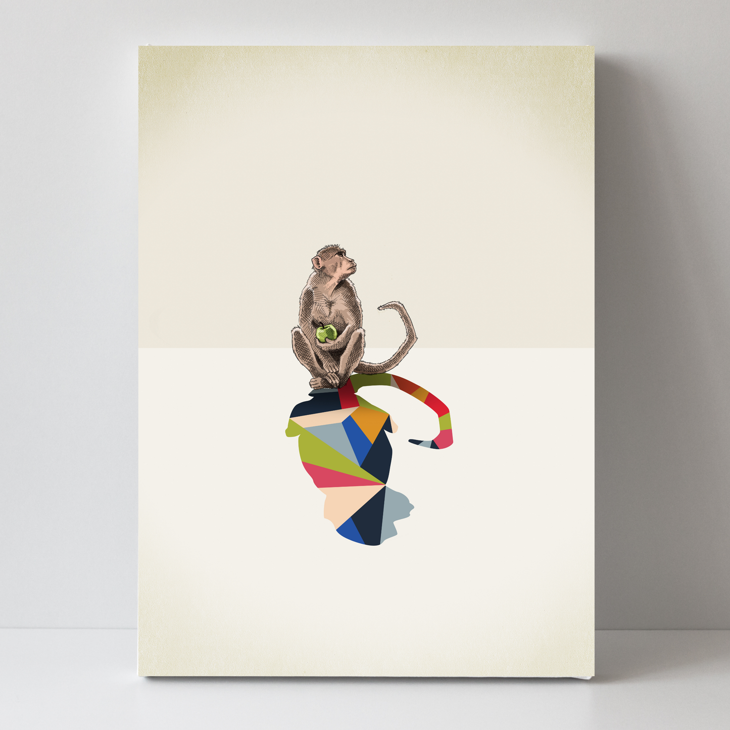 Walking Shadow Monkey by Jason Ratliff