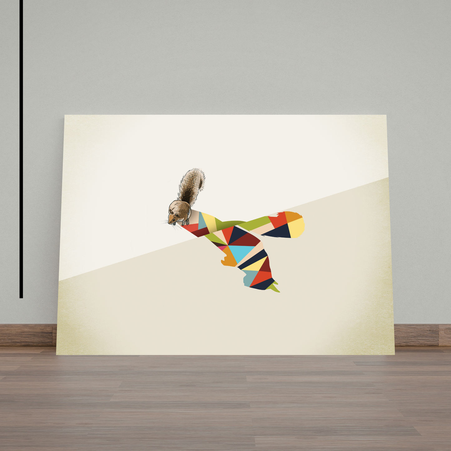 Walking Shadow Squirell by Jason Ratliff