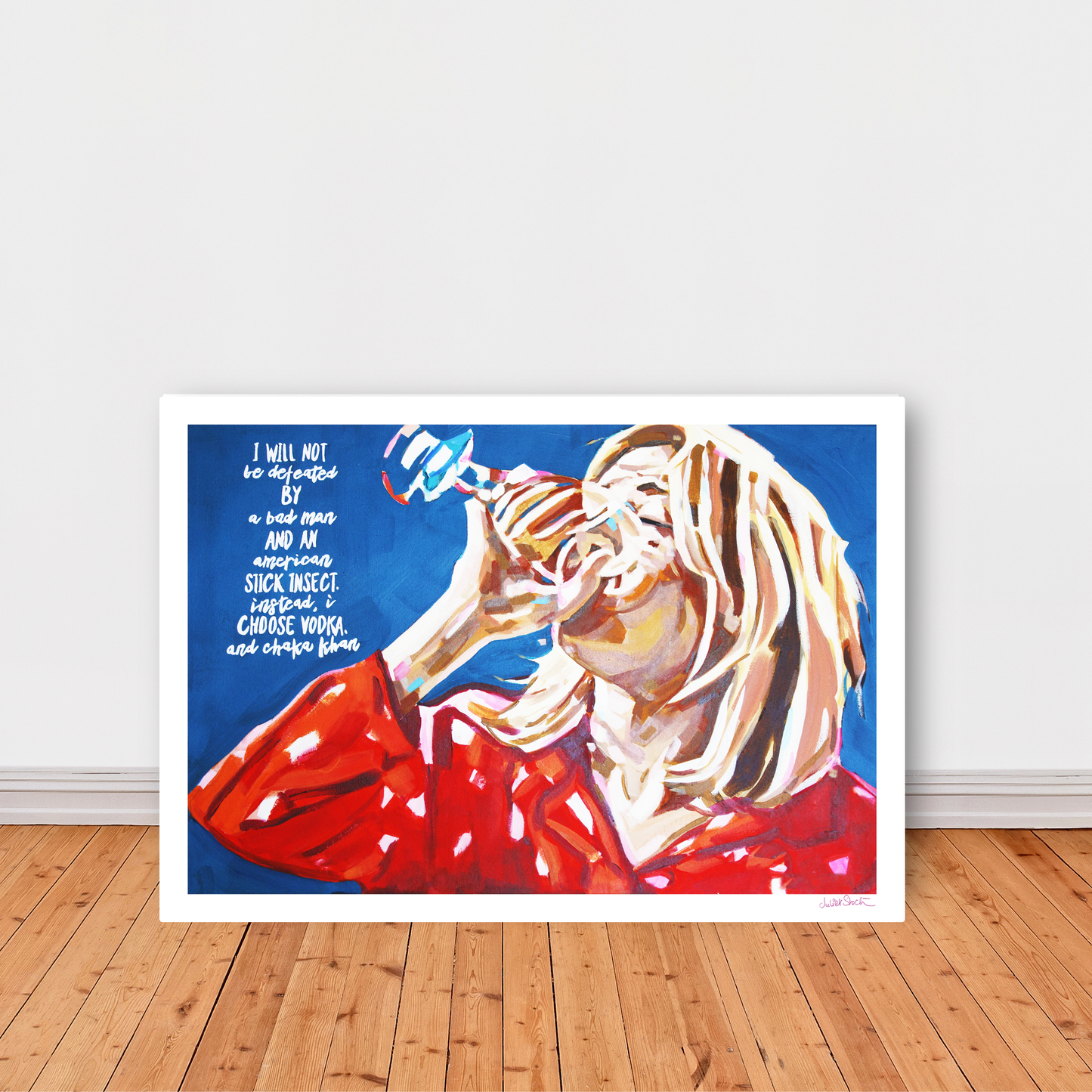 Bridget Jones - Vodka & Chaka Khan by Juliet Stockton