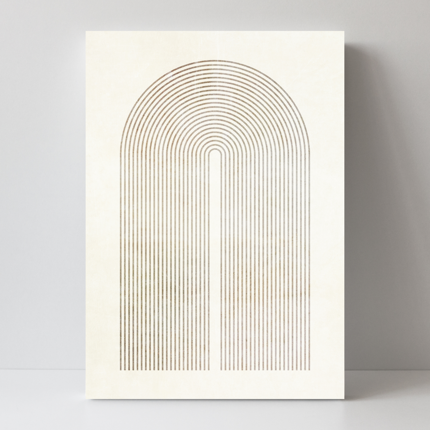 Set of 2 Neutral Mid Century Prints C by Print Punk Studio