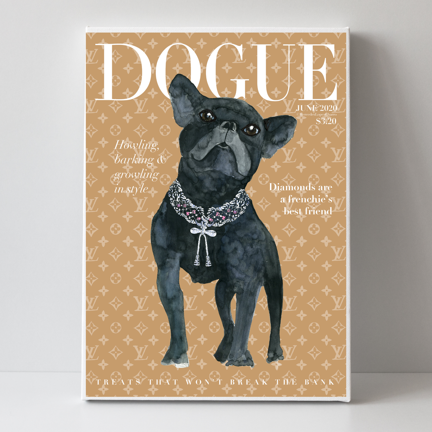Dogue Brown by Mercedes Lopez