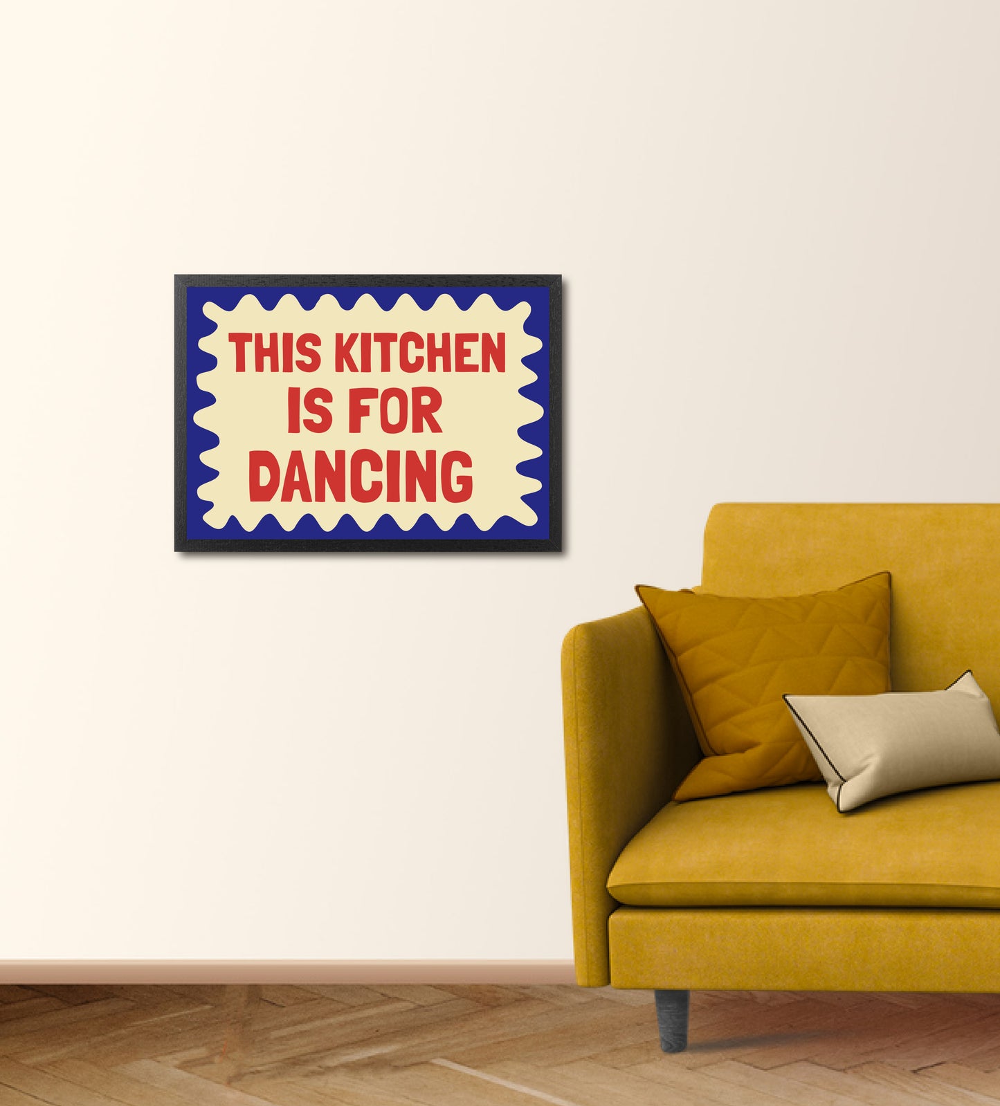 Design Your Own Print - Your Curvy Background & Text landscape