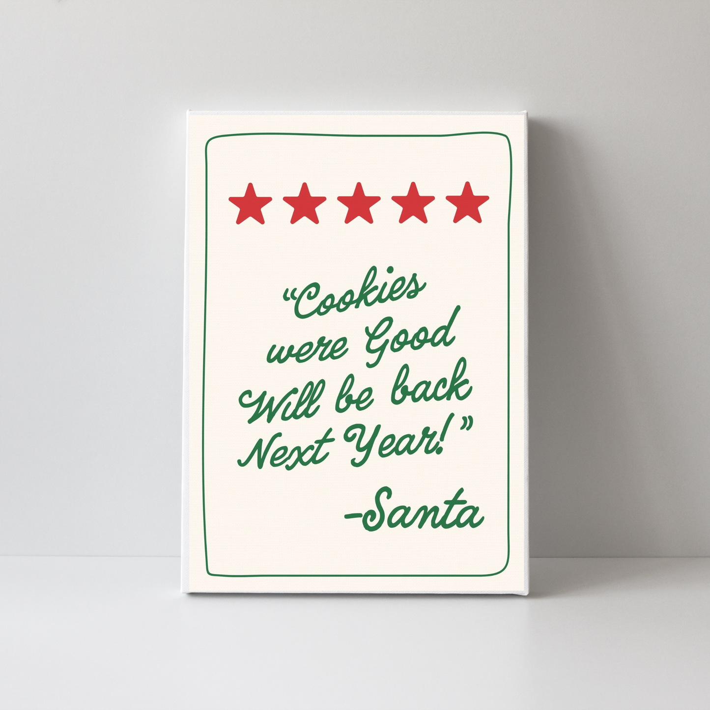 Santa's Cookie Review by Essentially Nomadic