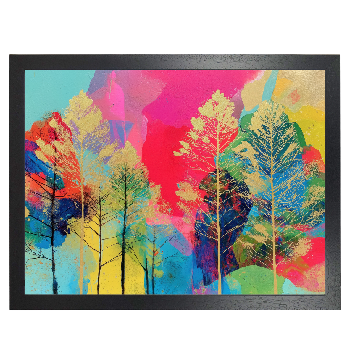 Golden Forest framed by Chromatic Storm Studio