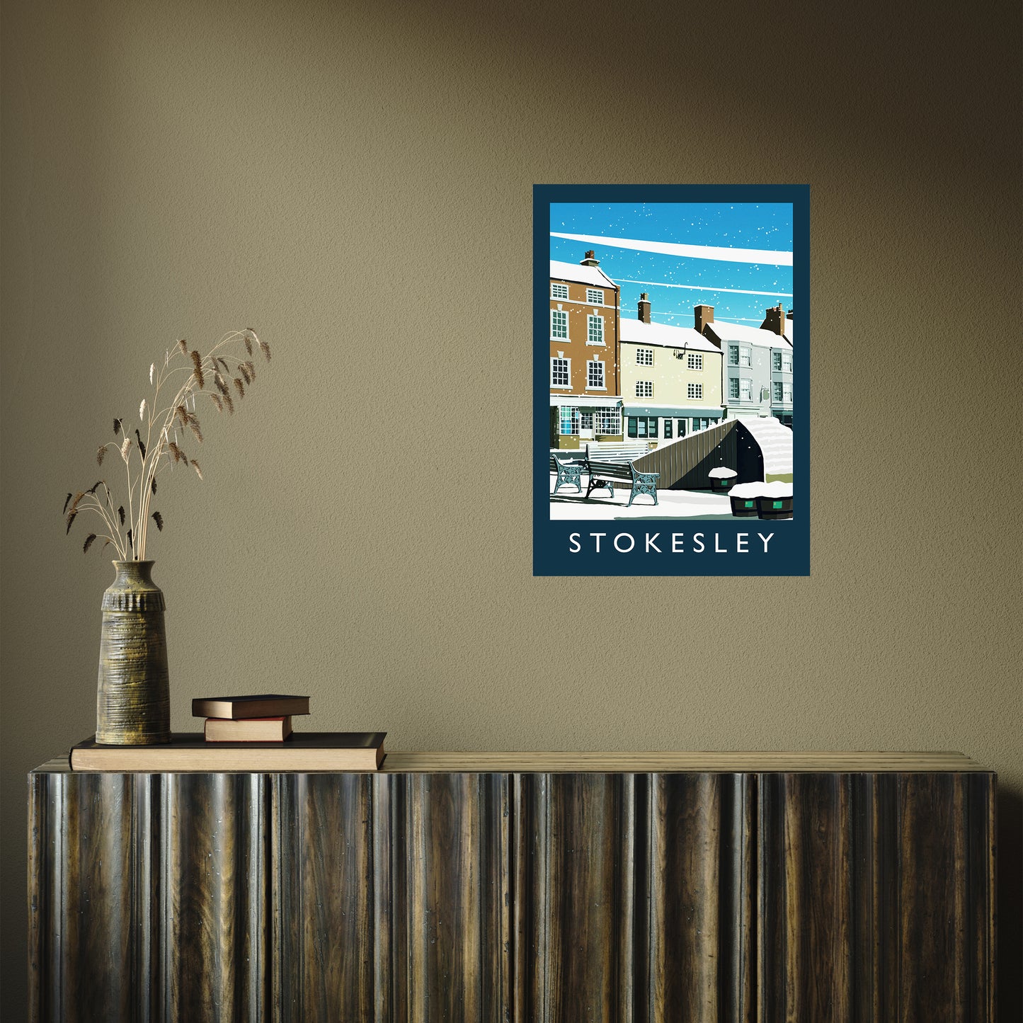 Stokesley (Snow) portrait by Richard O'Neill