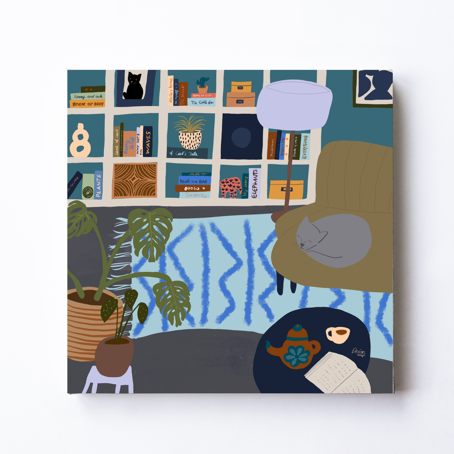 Stay Cosy by Alix Campbell Art