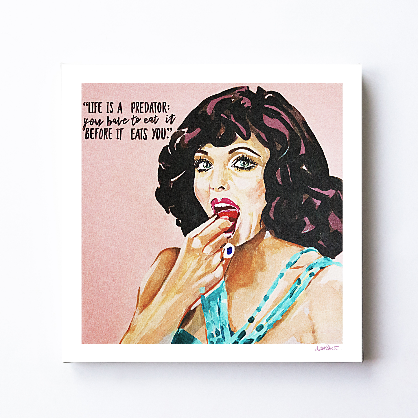 Joan Collins by Juliet Stockton