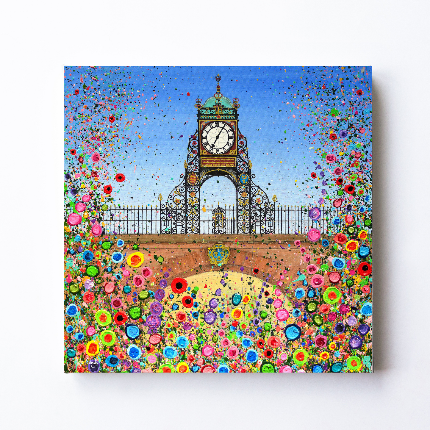Chester Eastgate Clock by Jo Gough