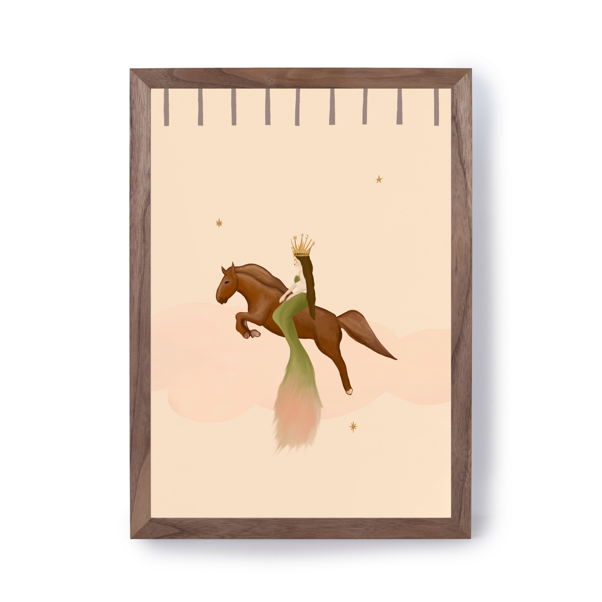 Mermaid on Horseback by Queen of the Rodeo