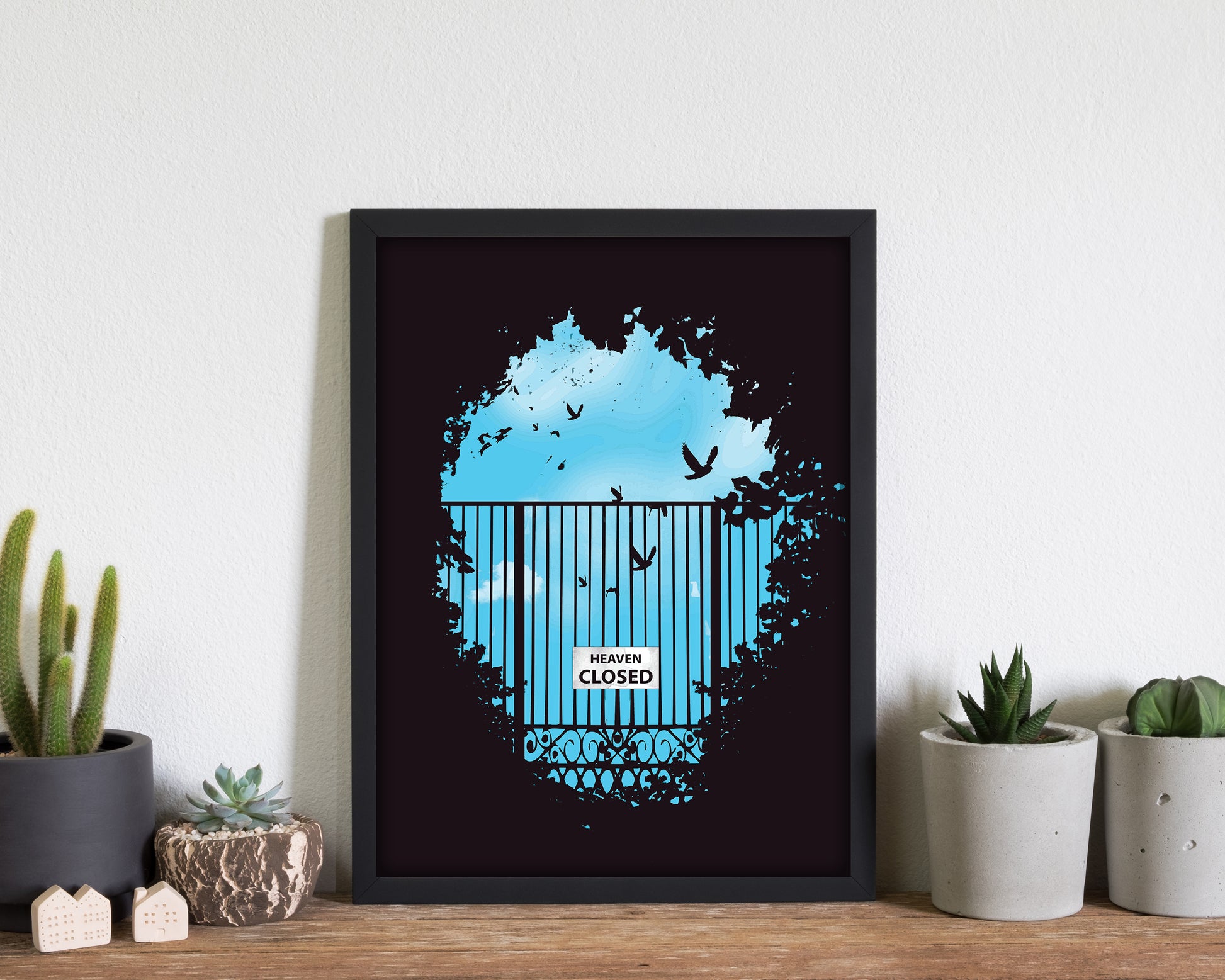 Heavens Door Art Print by Balaz Solti