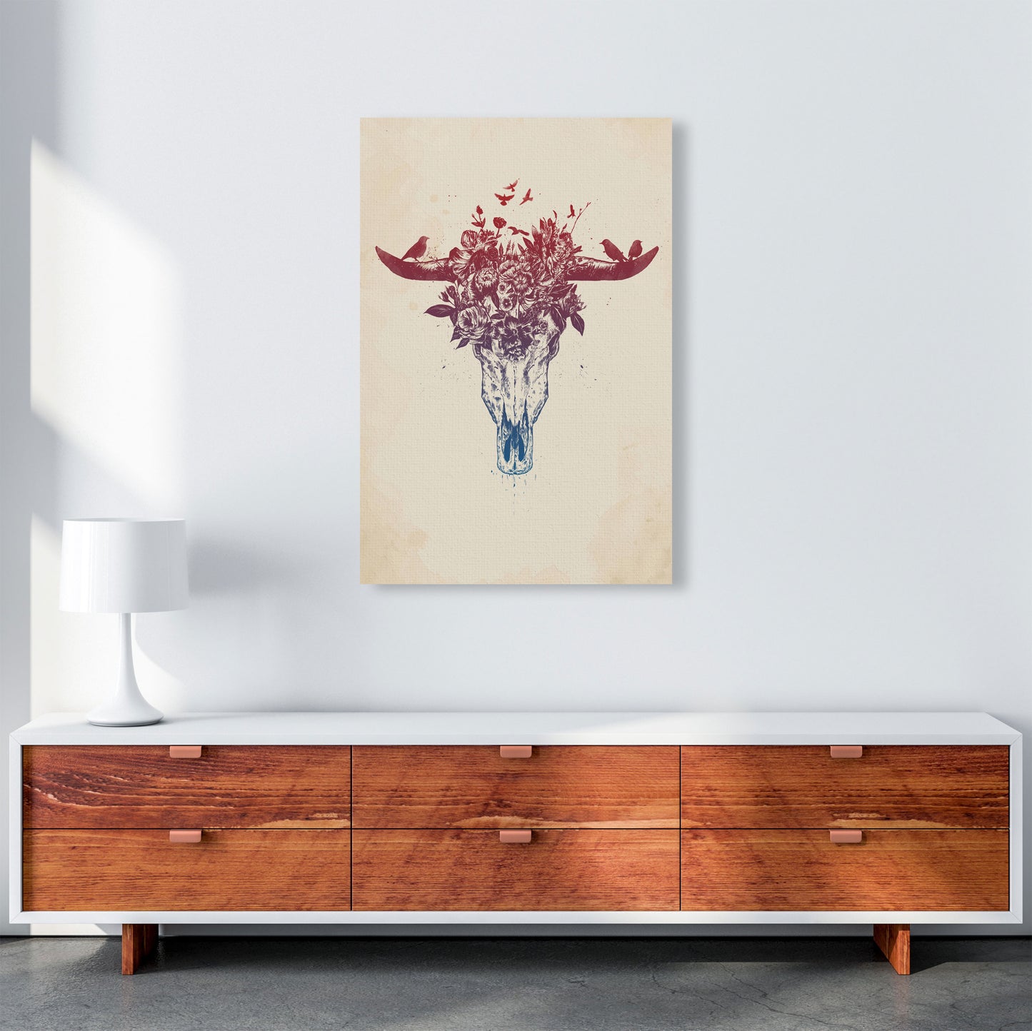 Dead Summer Animal Art Print by Balaz Solti A1 Canvas