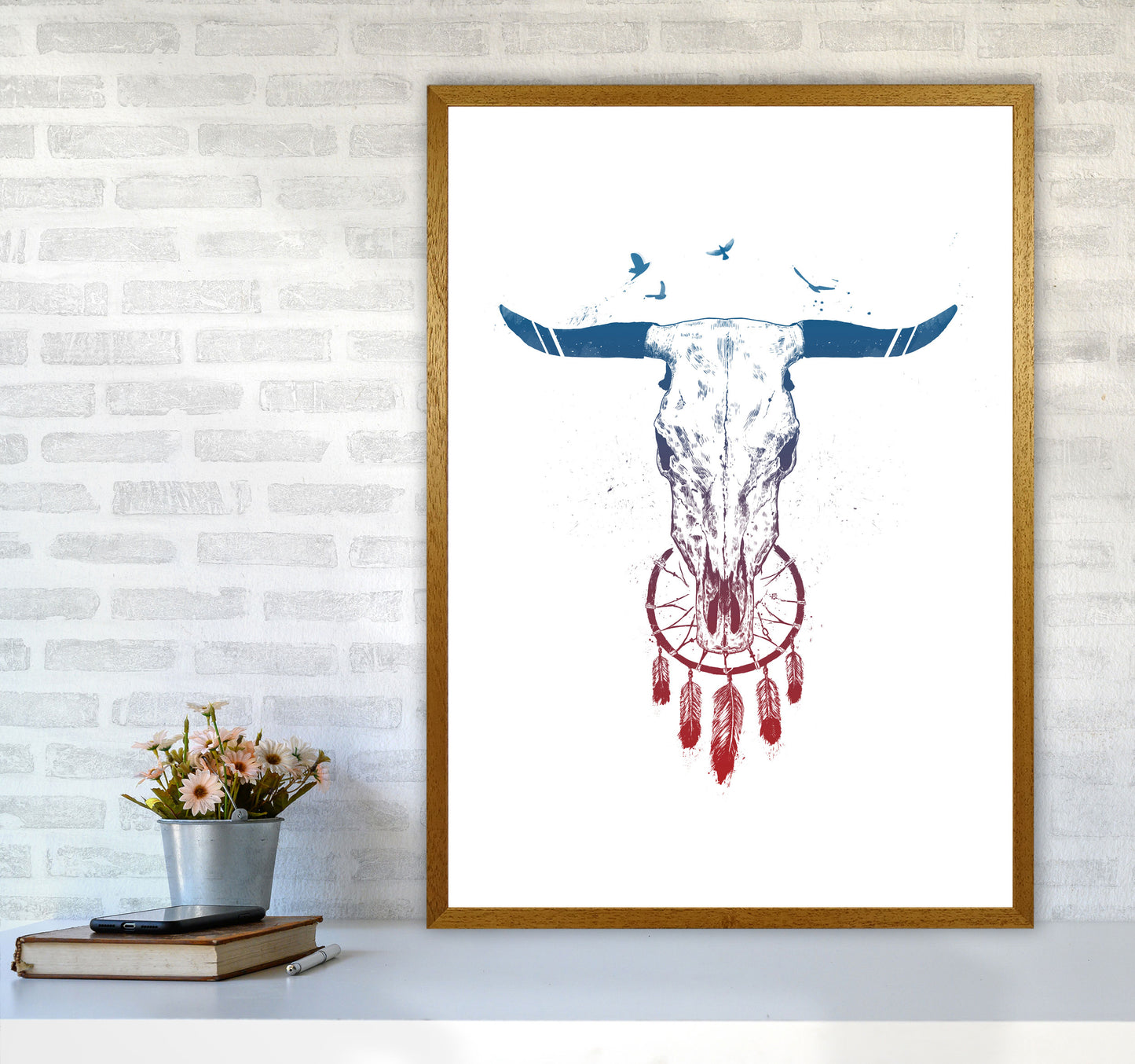 Beautiful Dream Animal Art Print by Balaz Solti A1 Print Only