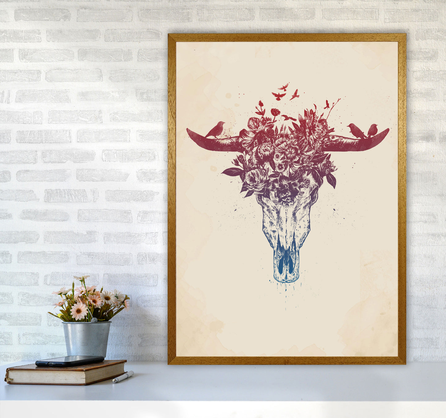 Dead Summer Animal Art Print by Balaz Solti A1 Print Only