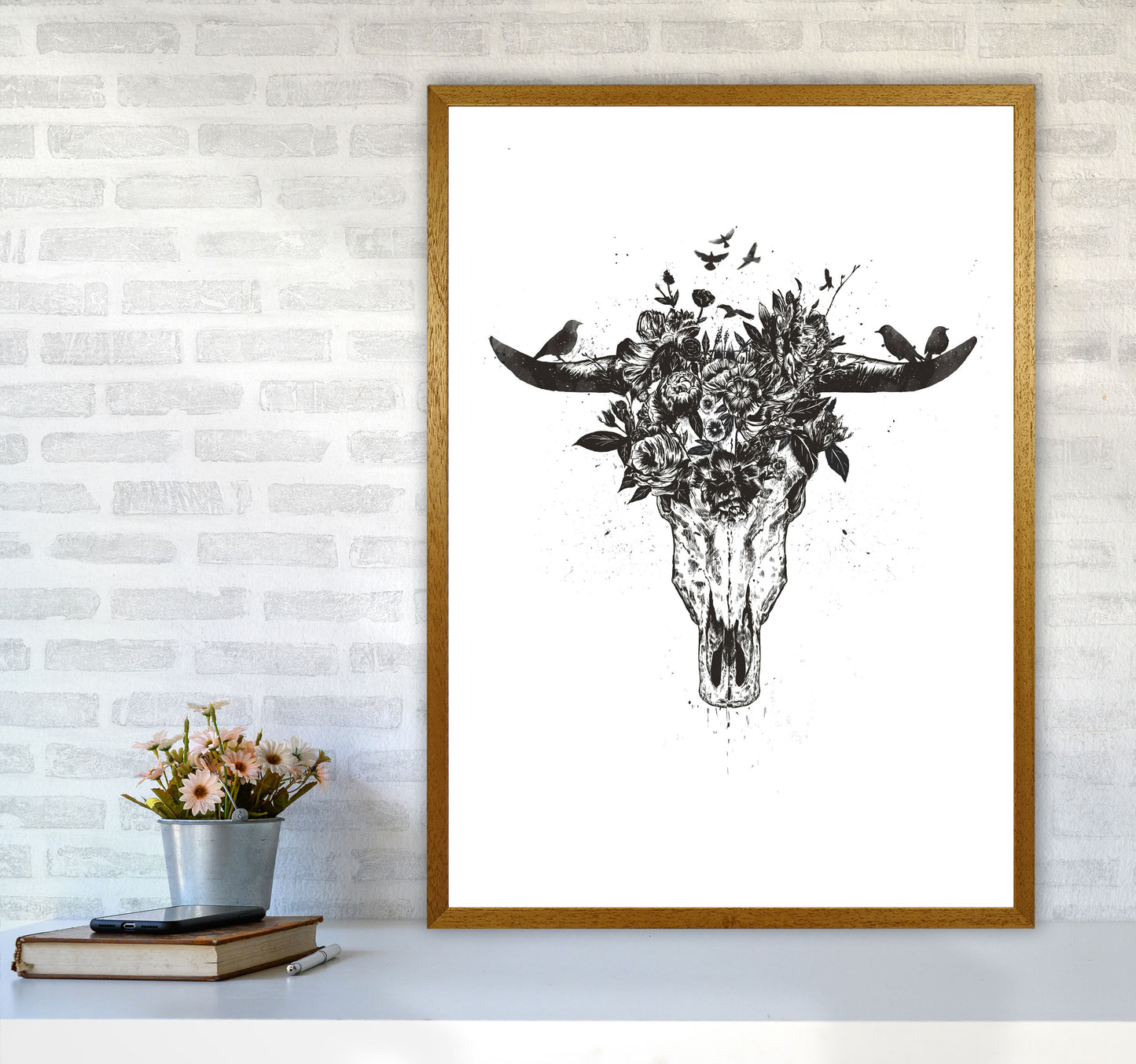 Dead Summer B&W Animal Art Print by Balaz Solti A1 Print Only