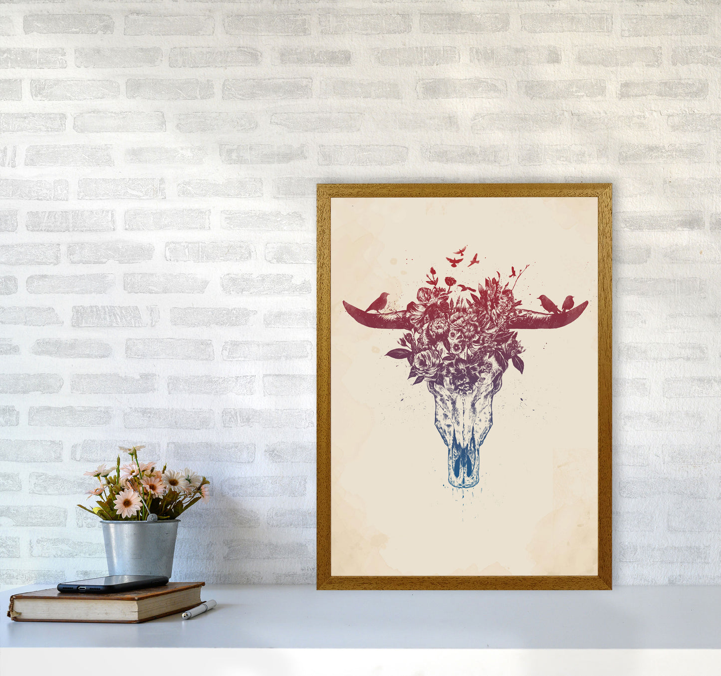 Dead Summer Animal Art Print by Balaz Solti A2 Print Only