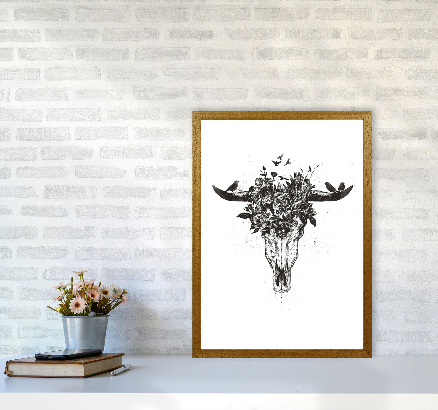 Dead Summer B&W Animal Art Print by Balaz Solti A2 Print Only