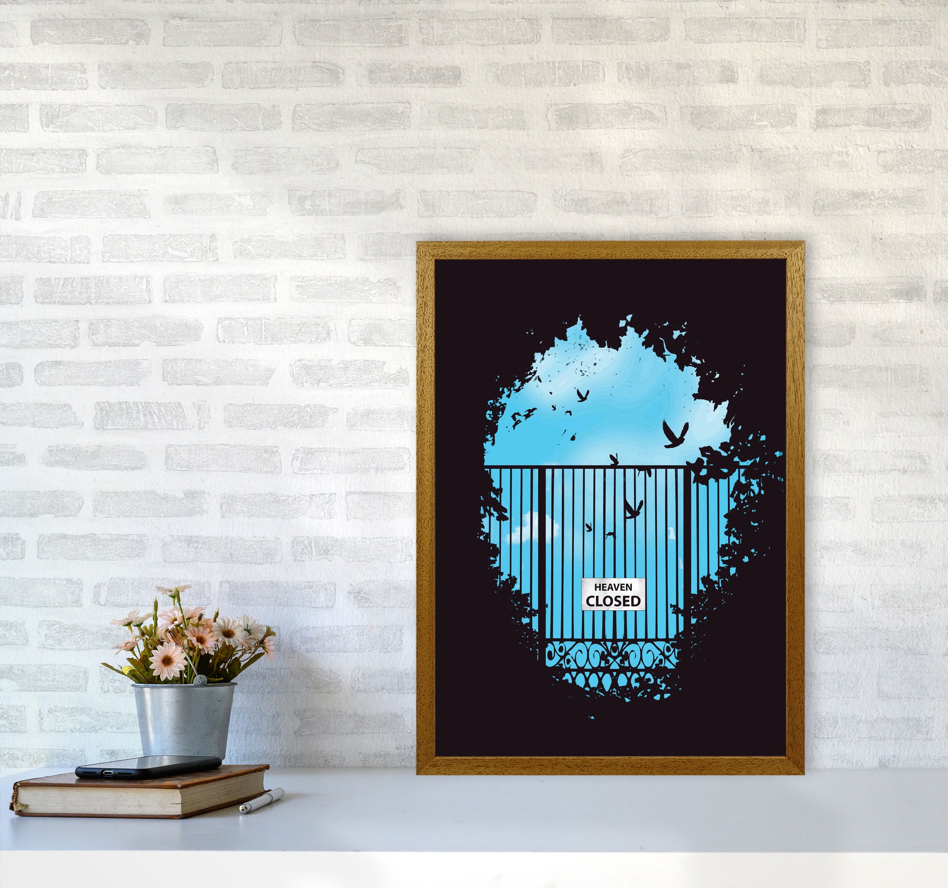 Heavens Door Art Print by Balaz Solti A2 Print Only