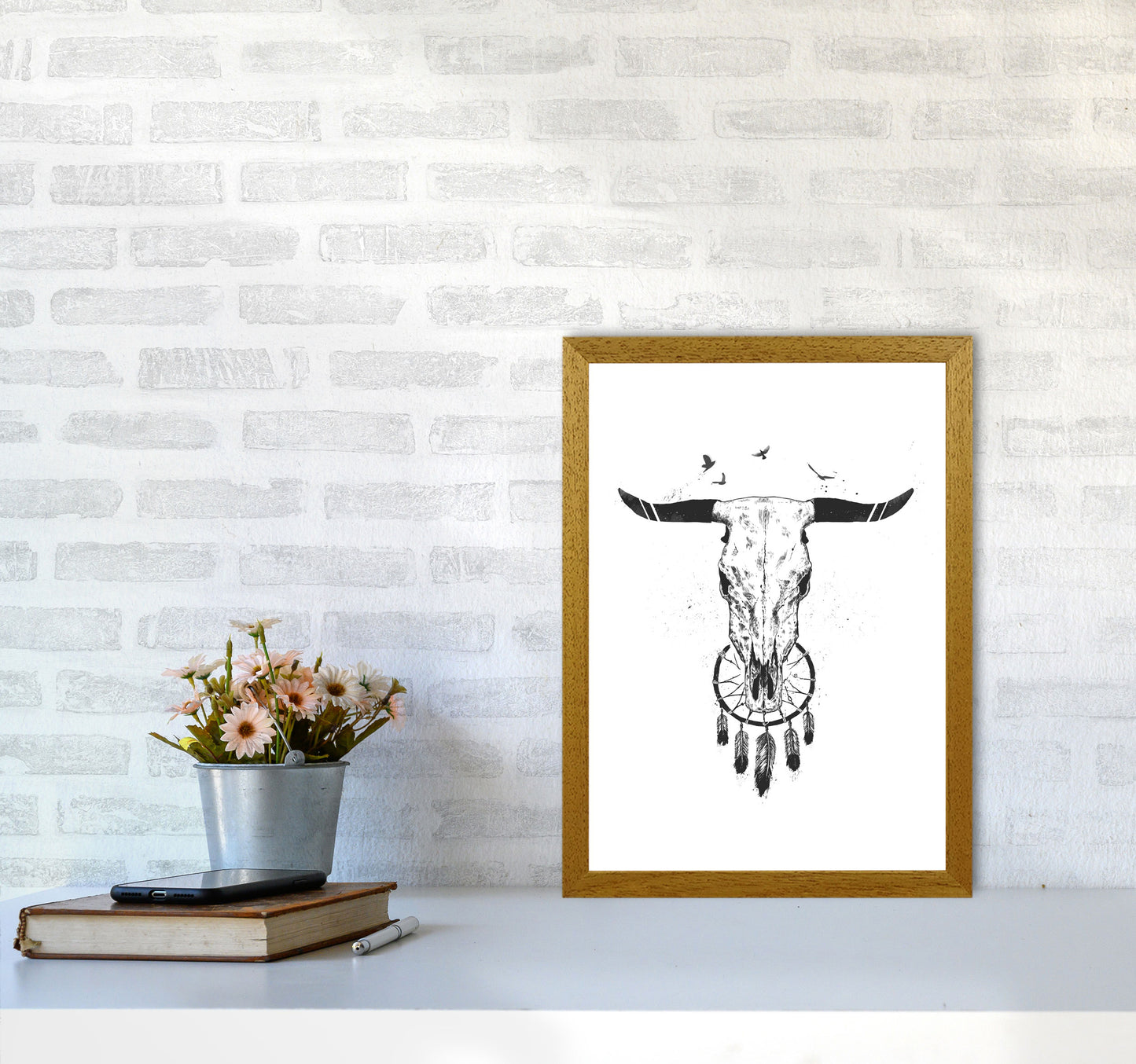 Beautiful Dream B&W Animal Art Print by Balaz Solti A3 Print Only