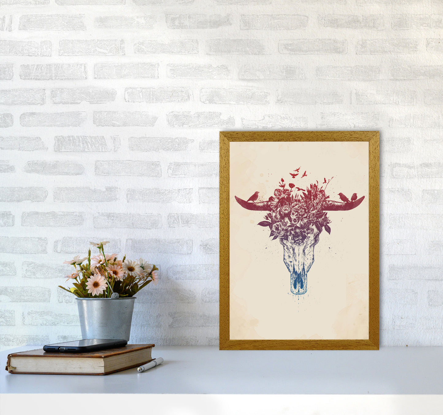 Dead Summer Animal Art Print by Balaz Solti A3 Print Only