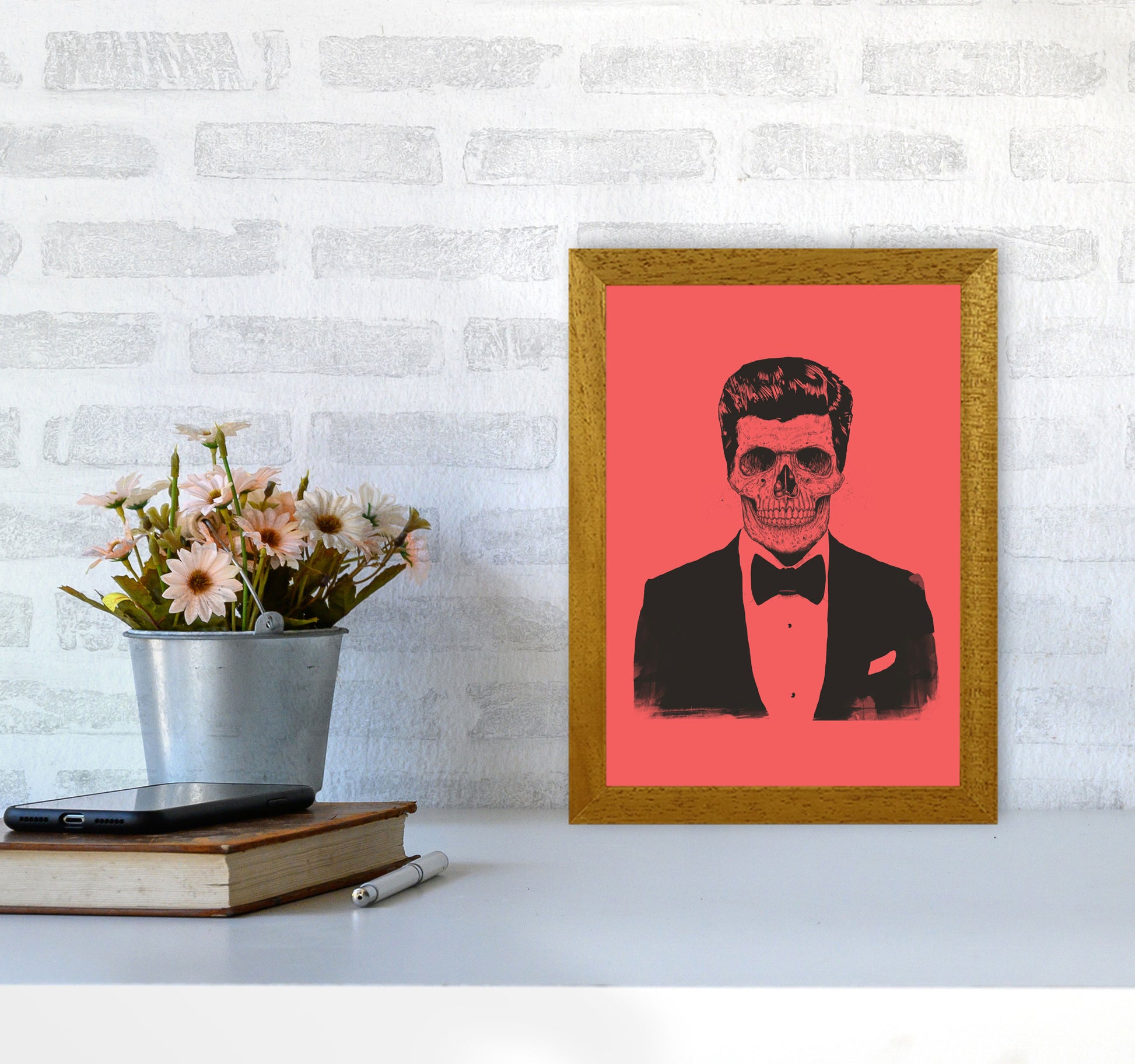 The Party Never Ends Art Print by Balaz Solti A4 Print Only