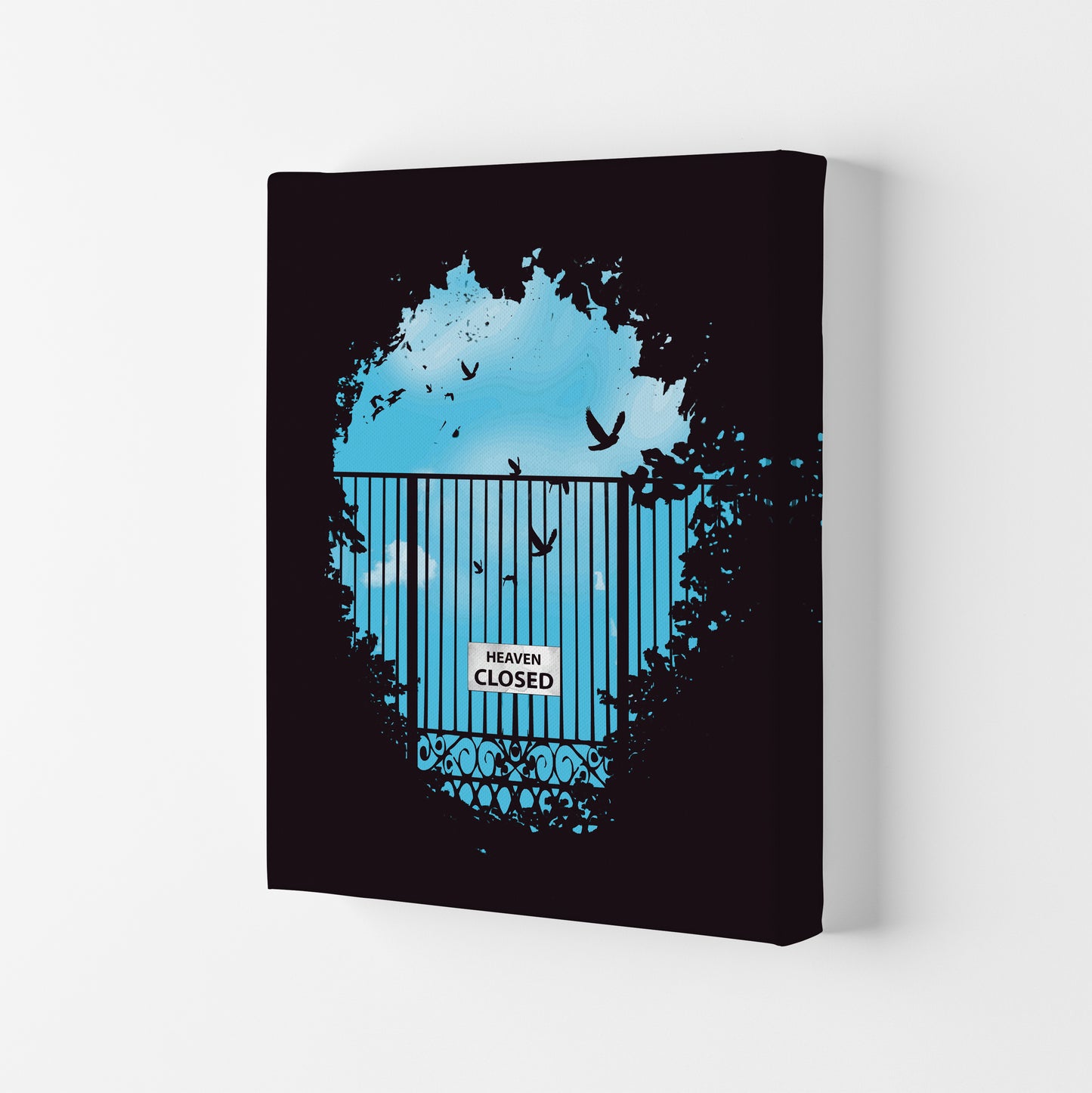 Heavens Door Art Print by Balaz Solti Canvas