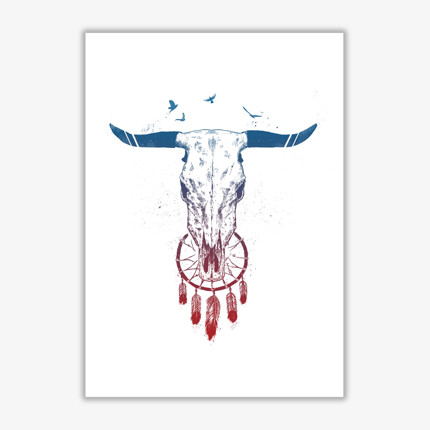 Beautiful Dream Animal Art Print by Balaz Solti Print Only