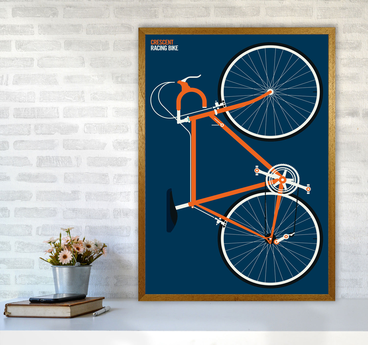Icons Cresecent Full Art Print by Bo Lundberg A1 Print Only