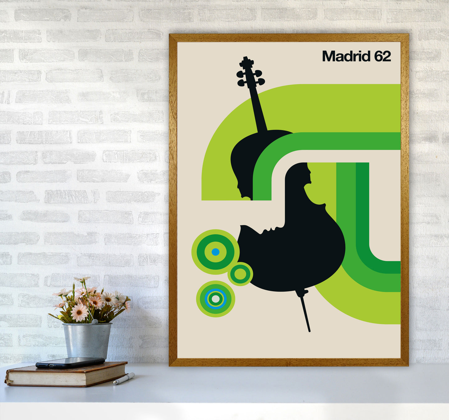 Madrid 62 Art Print by Bo Lundberg A1 Print Only
