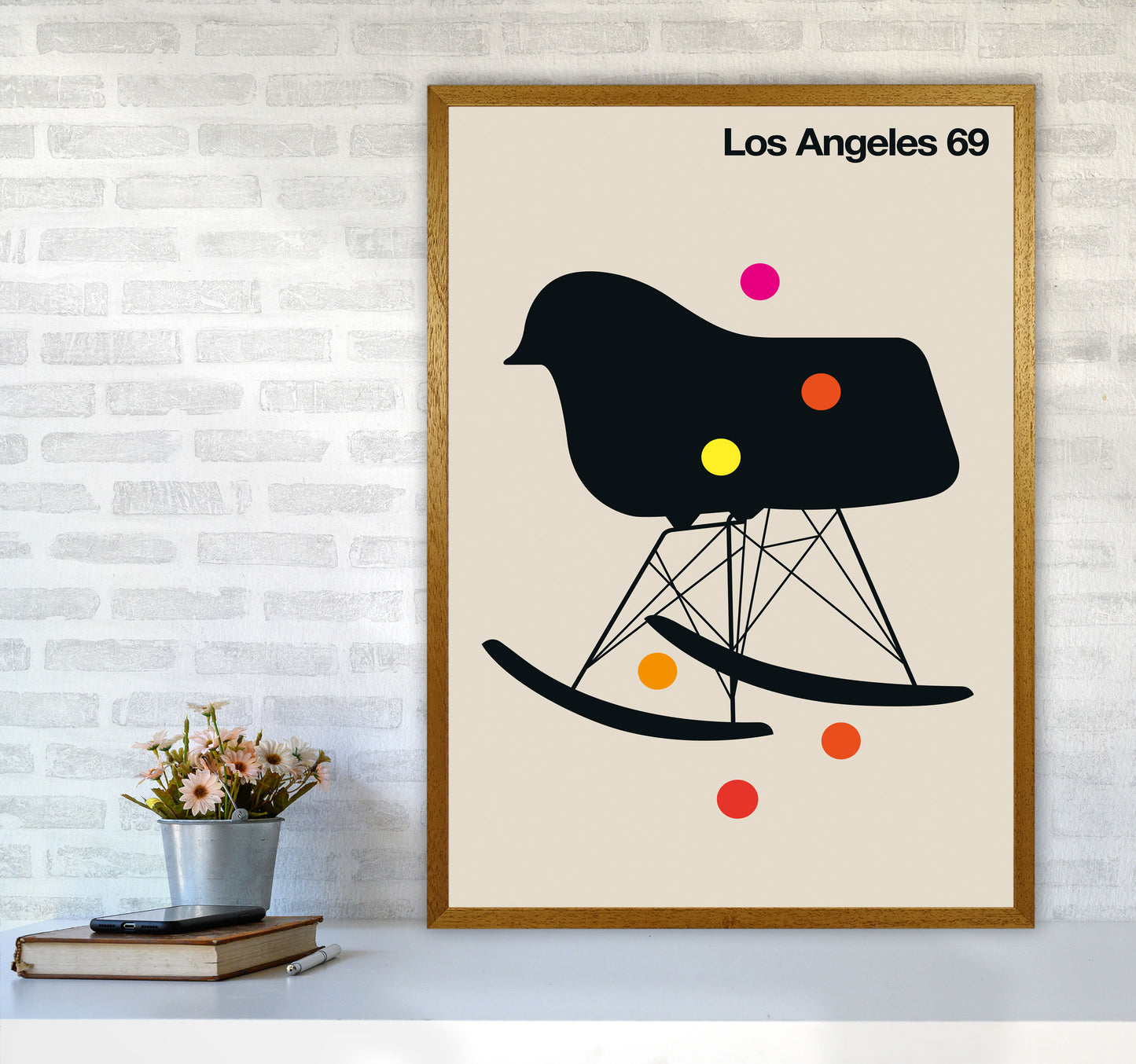 LA 69 Art Print by Bo Lundberg A1 Print Only