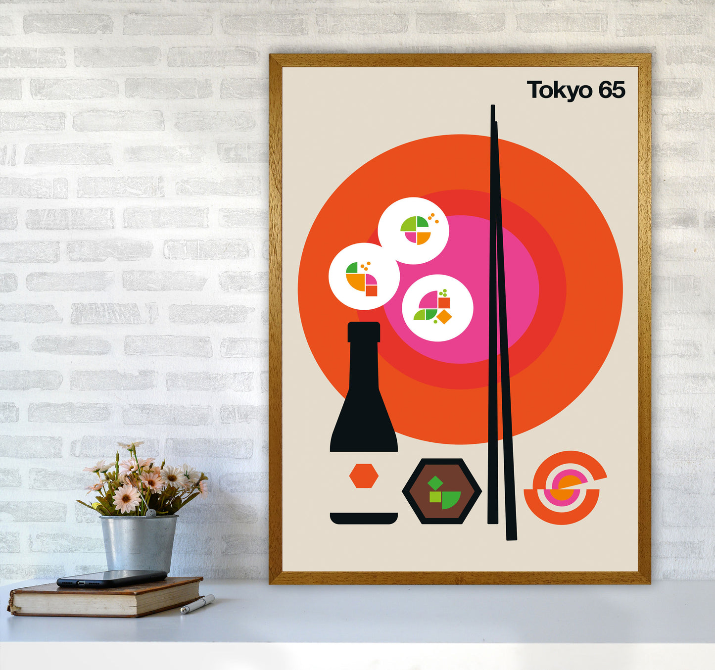 Tokyo 65 Art Print by Bo Lundberg A1 Print Only