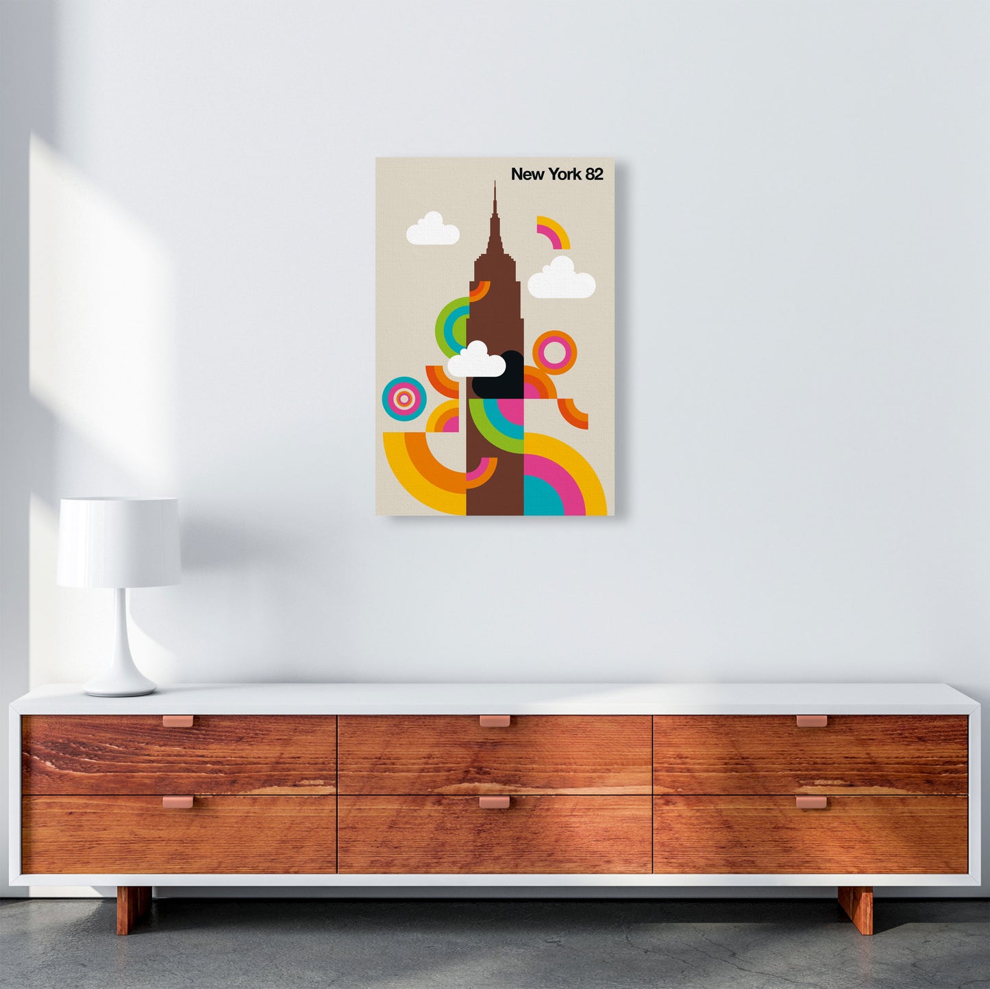 New York 82 Art Print by Bo Lundberg A2 Canvas