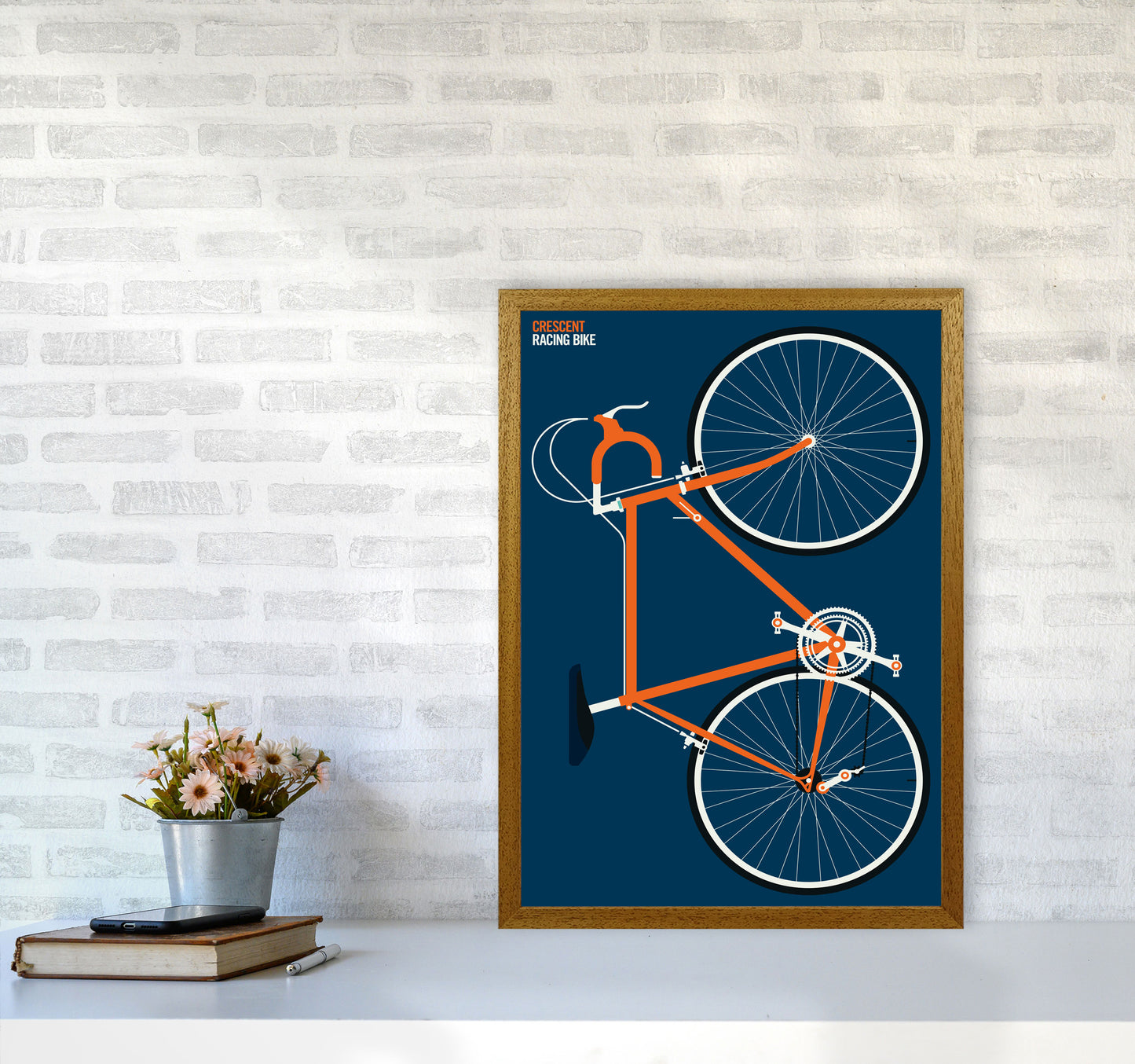 Icons Cresecent Full Art Print by Bo Lundberg A2 Print Only