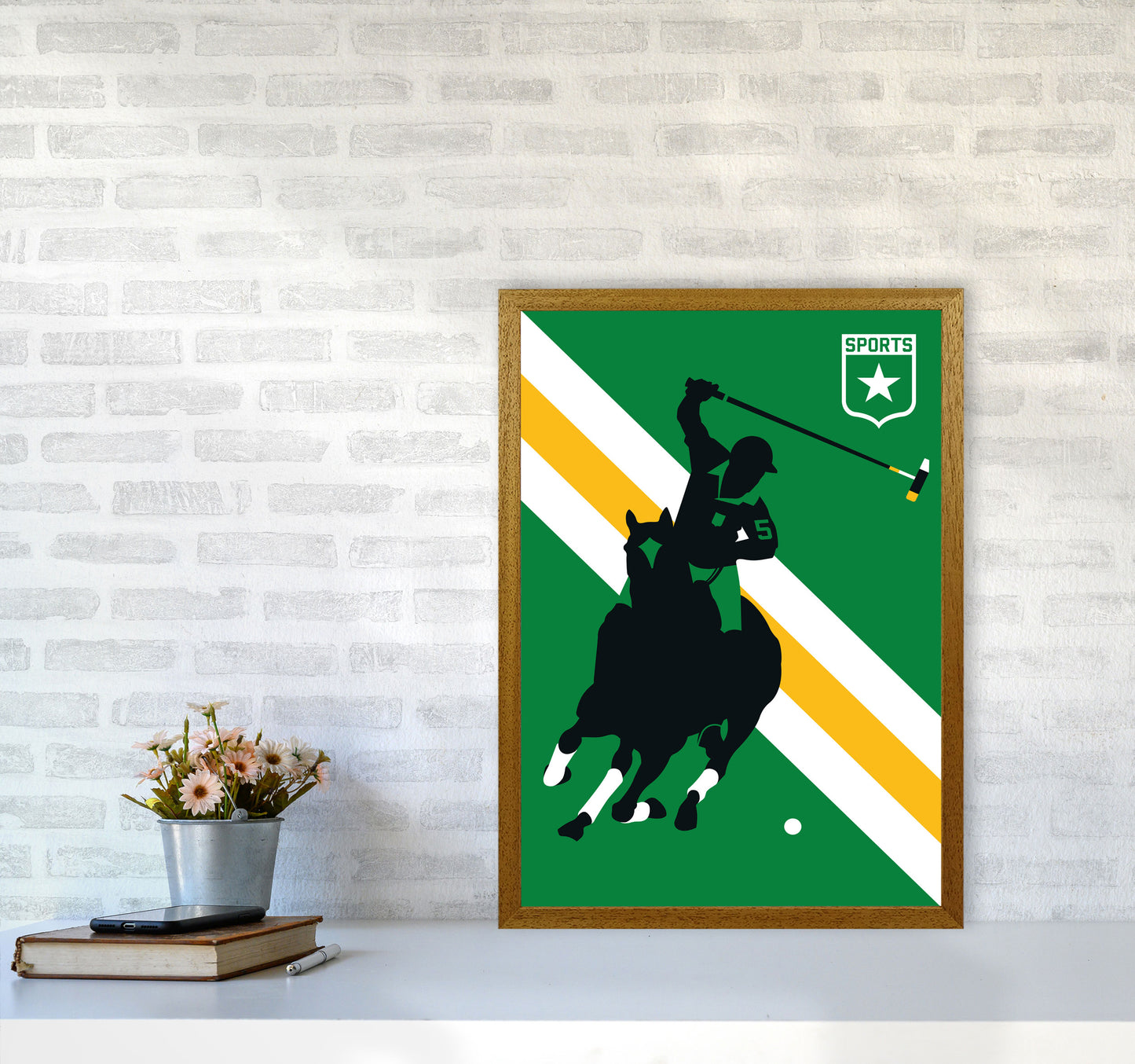 Polo Art Print by Bo Lundberg A2 Print Only