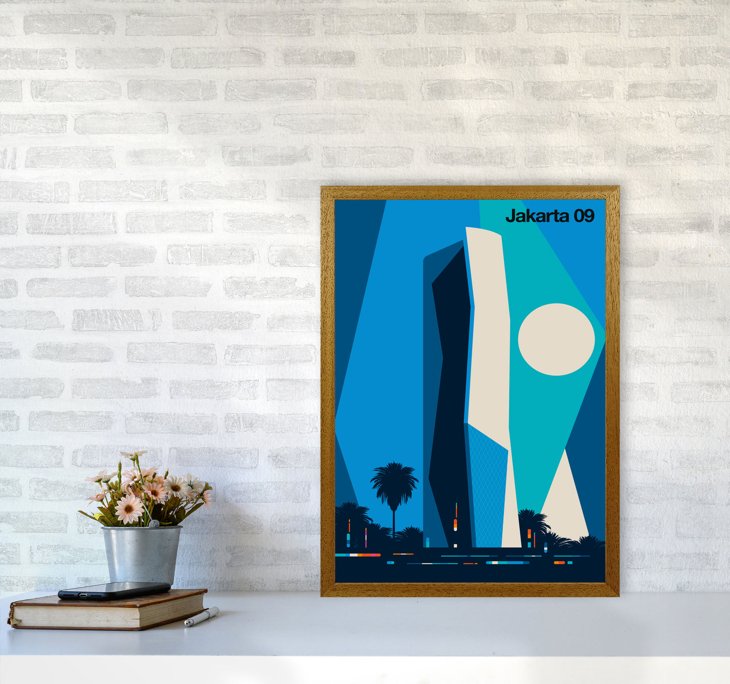 Jakarta 09 Art Print by Bo Lundberg A2 Print Only